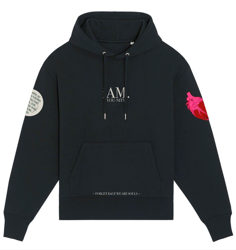 iAM YOU-NITY HOODY (bLACK)