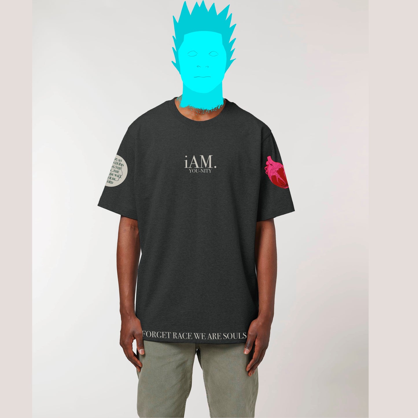 iAM YOU-NITY T-SHIRT (bLACK)