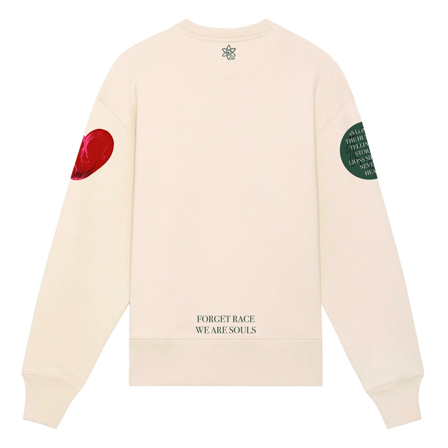 iAM YOU-NITY CREWNECK JUMPER (cREAM)