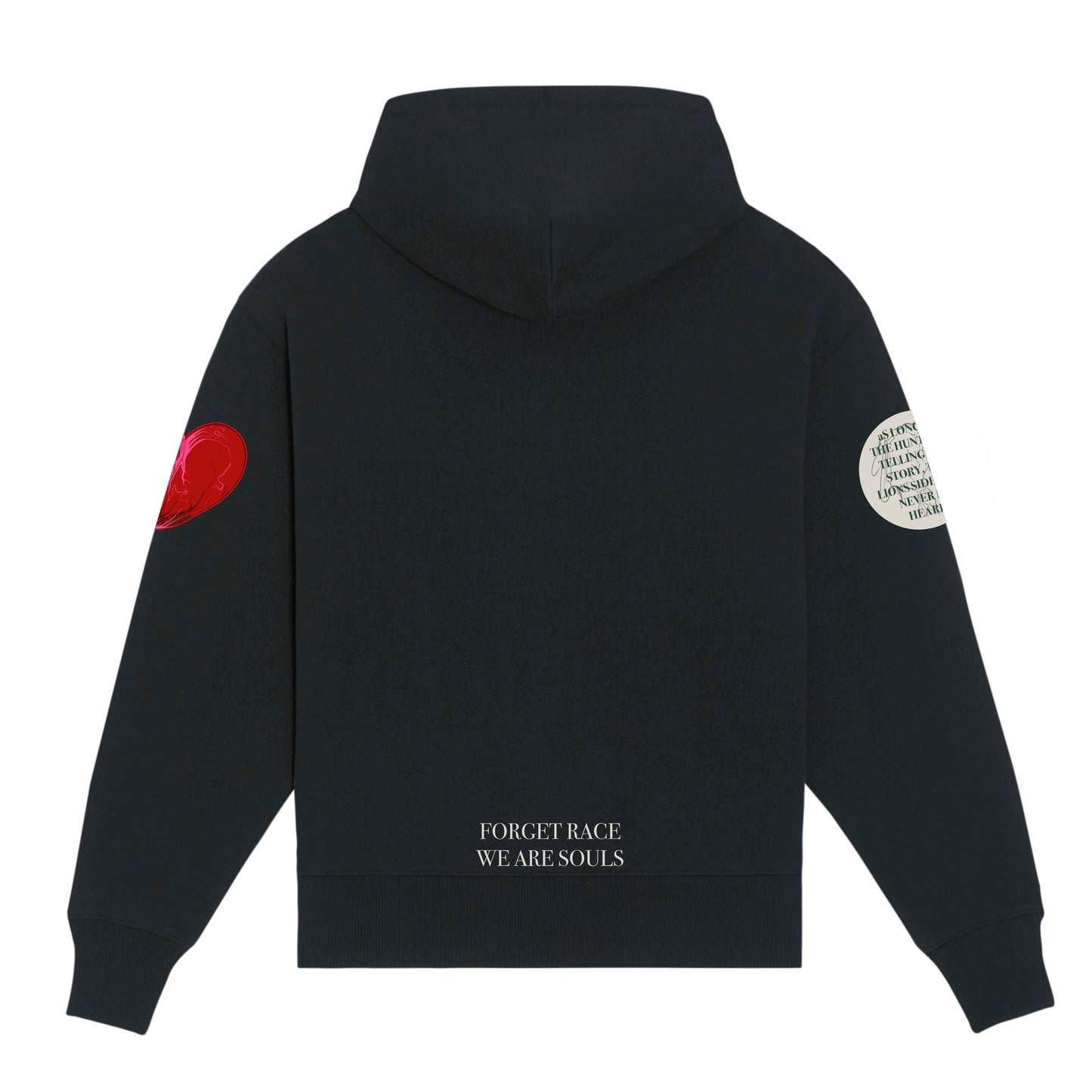 iAM YOU-NITY HOODY (bLACK)