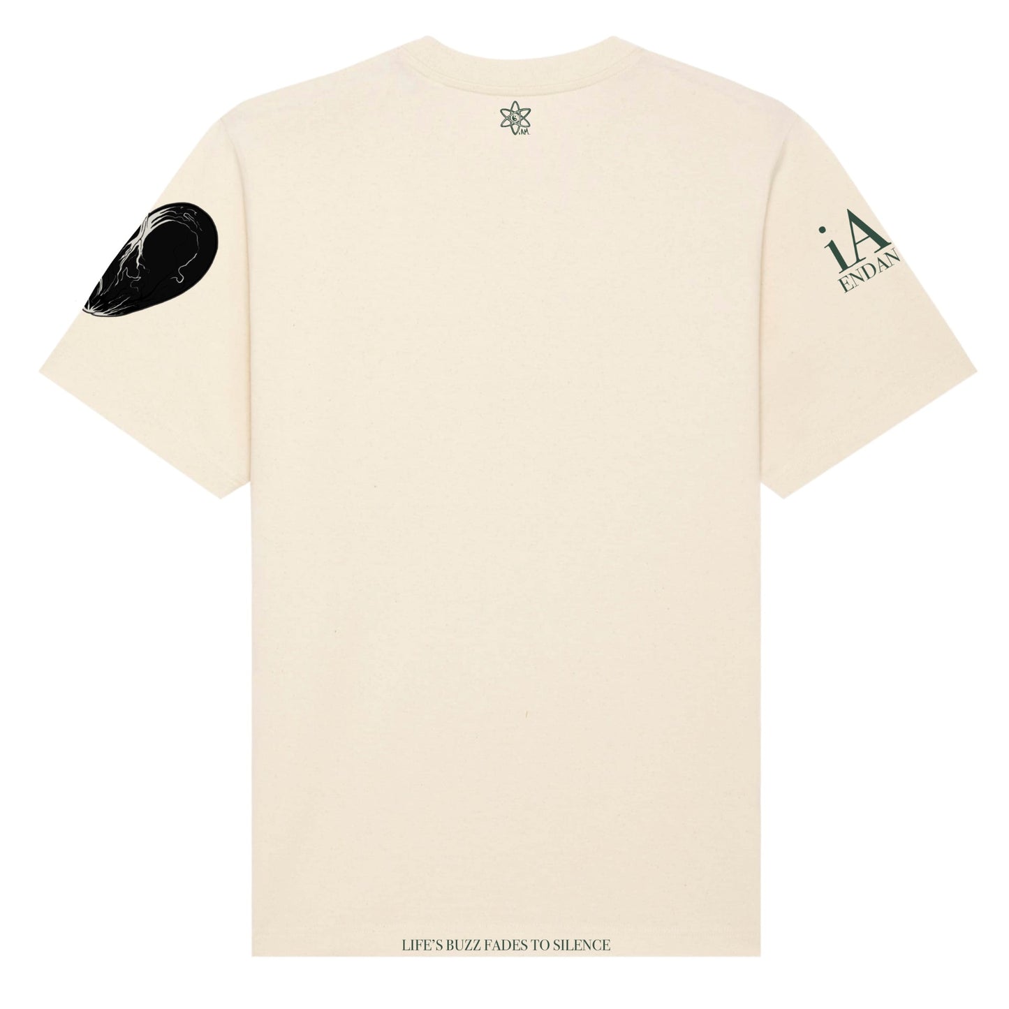 iAM ENDANGERED T-SHIRT (cREAM)