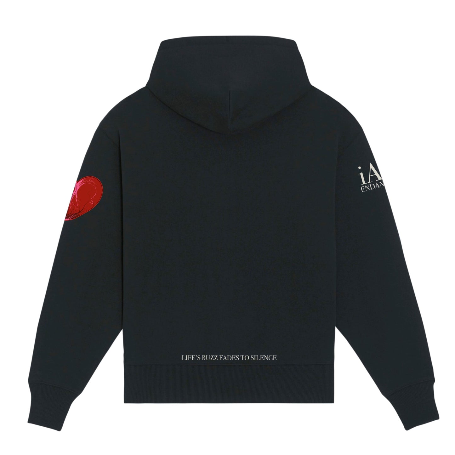 iAM ENDANGERED HOODY (bLACK)