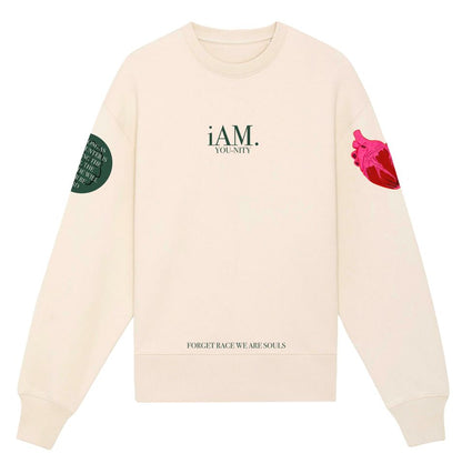 iAM YOU-NITY CREWNECK JUMPER (FORGET RACE WE ARE SOULS)