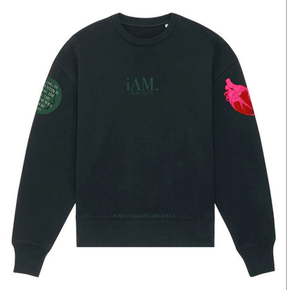 iAM YOU-NITY CREWNECK JUMPER (FORGET RACE WE ARE SOULS)